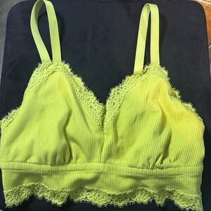 Aerie Neon Green Lace Bralette